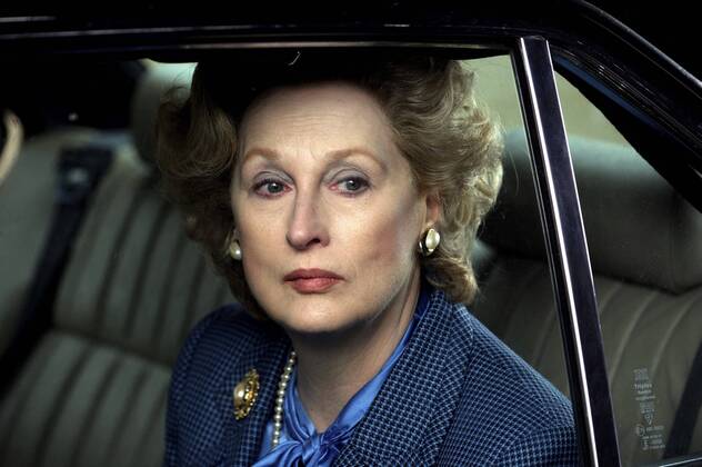 Meryl Streep Characters: Margaret Thatcher Film: The Iron Lady (2011) Director: Phyllida Lloyd 01 August 2011  Copyright: MaryxEvansxAFxArchivexFilm4 13050069 EDITORIAL USE ONLY