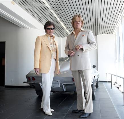 Michael Douglas & Matt Damon Characters: Liberace, Scott Thorson Film: Behind The Candelabra (TV-Film) Usa 2013, Director: Steven Soderbergh 21 May 2013 Copyright: MaryxEvansxAFxArchivexHboxFilms 13066652 EDITORIAL USE ONLY