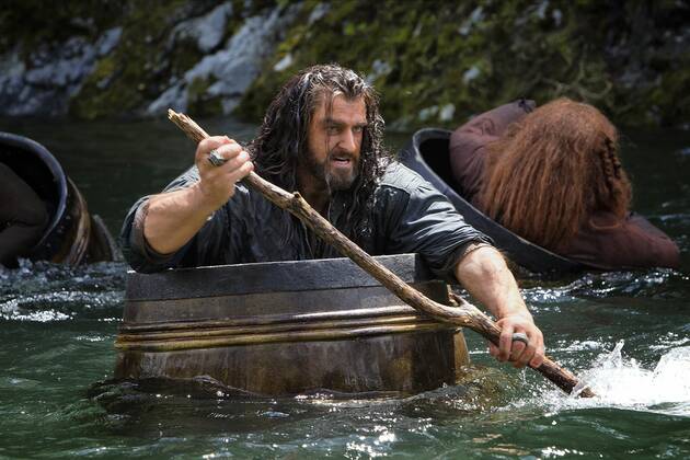 Richard Armitage Characters: Thorin Oakenshield Film: The Hobbit: The Desolation Of Smaug (USA NZ 2013) Director: Peter Jackson 02 December 2013  Copyright: MaryxEvansxAFxArchivexNewxLinexCinema 13069637 EDITORIAL USE ONLY