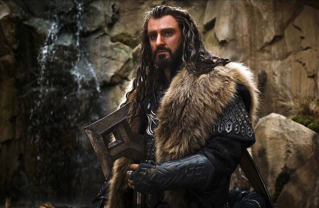 Richard Armitage Characters: Thorin Oakenshield Film: The Hobbit: The Desolation Of Smaug (USA NZ 2013) Director: Peter Jackson 02 December 2013  Copyright: MaryxEvansxAFxArchivexNewxLinexCinema 13069646 EDITORIAL USE ONLY