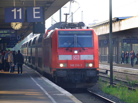 Bahnreise mit der DB von Hannover HBF aus. Bahnreise