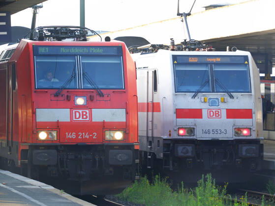 Bahnreise mit der DB von Hannover HBF aus. Bahnreise