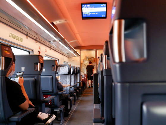 Bahnreise mit der DB von Hannover HBF aus. Bahnreise