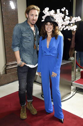 Bilder des Jahres 2021, Entertainment 08 August Entertainment Themen der Woche KW33 Entertainment Bilder des Tages Gil Ofarim und Natalia Avelon beim The Absolut Art of Togetherness Art Talk im Hotel de Rome. Berlin, 19.08.2021