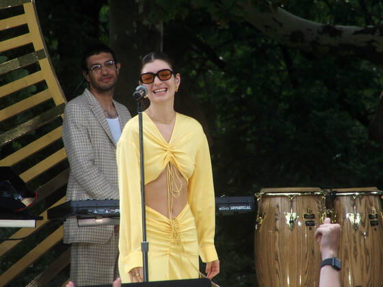 August 20, 2021, New York, New York, USA: New York, Lorde performs in New York s Central park for the Good Morning America Concert series. New York USA - ZUMAct2_ 20210820_zaf_ct2_053 Copyright: xBrucexCotlerx