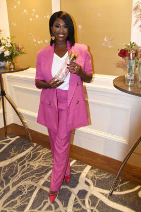 Motsi Mabuse beim fitvia Presse Lunch im Mandarin Oriental Hotel. München, 24.08.2021