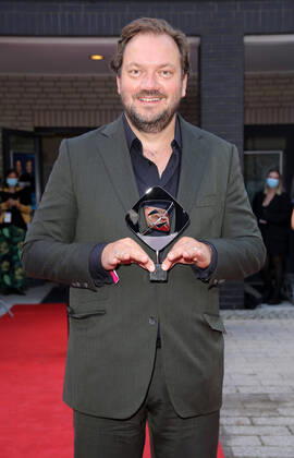 Adolf Grimme Preis 27.08.2021 Schauspieler Carsten Johannes Marcus - Charly - Huebner im Theater Marl, Am Theater 1, bei der Verleihung des Adolf Grimme Preis - 27.08.2021 -
