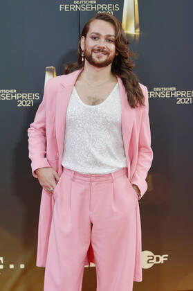 Riccardo Simonetti bei der Verleihung des Deutschen Fernsehpreises 2021 im Tanzbrunnen. Köln, 16.09.2021