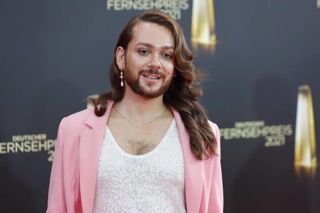 Riccardo Simonetti bei der Verleihung des Deutschen Fernsehpreises 2021 im Tanzbrunnen. Köln, 16.09.2021