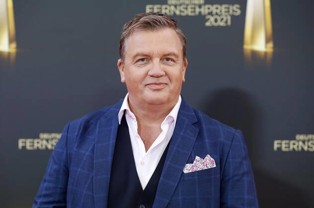 Hape Kerkeling bei der Verleihung des Deutschen Fernsehpreises 2021 im Tanzbrunnen. Köln, 16.09.2021