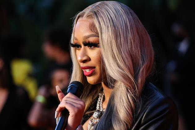 MARCELL VON BERLIN Spring Summer 2021 Runway Fashion Show - Arrivals BEVERLY HILLS, LOS ANGELES, CALIFORNIA, USA - SEPTEMBER 16: Rapper Lakeyah Danaee Robinson arrives at the MARCELL VON BERLIN Spring Summer 2021 Runway Fashion Show held at the Sheats Goldstein Residence on September 16, 2021 in Beverly Hills, Los Angeles, California, United States. Beverly Hills California United States collin-marcellv210916_nphiu Copyright: xImagexPressxAgencyx