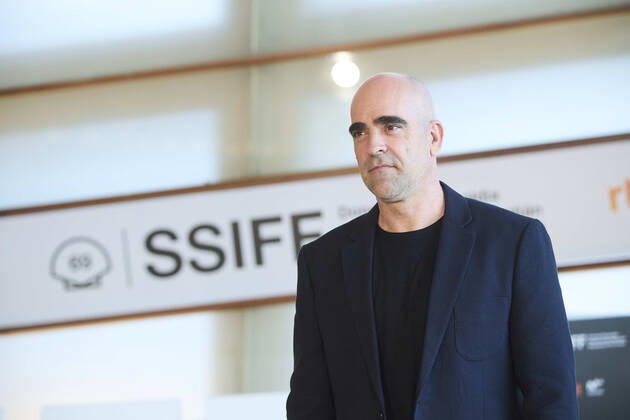September 18, 2021, Madrid, Madrid, Spain: Luis Tosar attended Maixabel Photocall during 69th San Sebastian International Film Festival at Kursaal Palace on September 18, 2021 in Donostia San Sebastian, Spain Madrid Spain - ZUMAg15_ 20210918_zaf_g15_035 Copyright: xJackxAbuinx