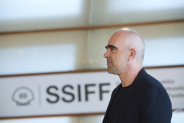 September 18, 2021, Madrid, Madrid, Spain: Luis Tosar attended Maixabel Photocall during 69th San Sebastian International Film Festival at Kursaal Palace on September 18, 2021 in Donostia San Sebastian, Spain Madrid Spain - ZUMAg15_ 20210918_zaf_g15_040 Copyright: xJackxAbuinx
