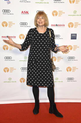 Ursela Monn bei der 63. Verleihung vom Ernst-Lubitsch-Preis 2021 in der Astor Film Lounge. Berlin, 28.09.2021