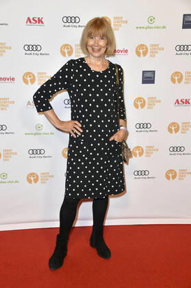 Ursela Monn bei der 63. Verleihung vom Ernst-Lubitsch-Preis 2021 in der Astor Film Lounge. Berlin, 28.09.2021
