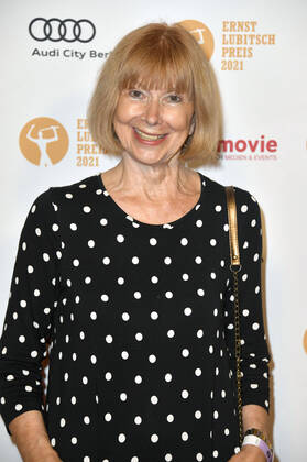 Ursela Monn bei der 63. Verleihung vom Ernst-Lubitsch-Preis 2021 in der Astor Film Lounge. Berlin, 28.09.2021