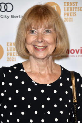 Ursela Monn bei der 63. Verleihung vom Ernst-Lubitsch-Preis 2021 in der Astor Film Lounge. Berlin, 28.09.2021
