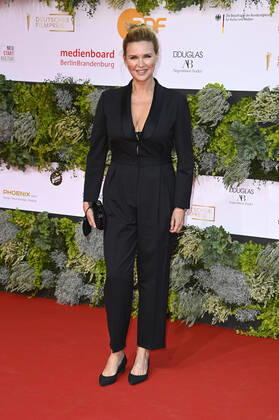 Veronica Ferres bei der 71. Verleihung des Deutschen Filmpreises 2021 im Palais am Funkturm in der Messe Berlin. Berlin, 01.10.2021