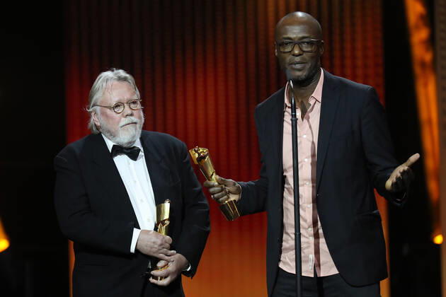 Deutscher Filmpreis 2021 BESTE TONGESTALTUNG Pascal Capitolin, Richard Borowski · A SYMPHONY OF NOISE bei der Show während der Verleihung Deutscher Filmpreis 2021 in der Messe Berlin Copyright: xEventpressxRadkex