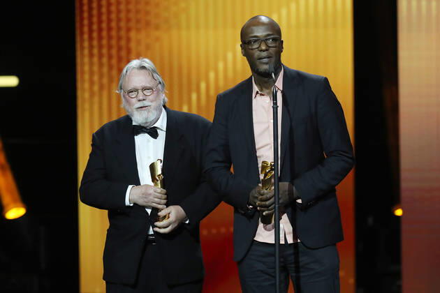 Deutscher Filmpreis 2021 BESTE TONGESTALTUNG Pascal Capitolin, Richard Borowski · A SYMPHONY OF NOISE bei der Show während der Verleihung Deutscher Filmpreis 2021 in der Messe Berlin Copyright: xEventpressxRadkex