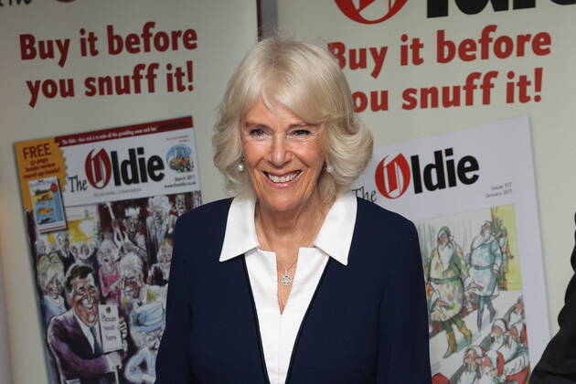 Bilder des Jahres 2021, Entertainment 10 Oktober Entertainment Themen der Woche KW42 Entertainment Bilder des Tages Herzogin Camilla bei Oldie of the Year Award in London . 19 10 2021. London, United Kingdom. Camilla, Duchess of Cornwall, arriving at The Oldie of the Year Awards in London.  xStephenxLockx xi-Imagesx IIM-22695-0005