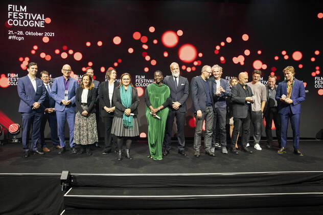 Bilder des Jahres 2021, Entertainment 10 Oktober Entertainment Themen der Woche KW43 Die Preisträger und Laudatoren bei der Verleihung der Film Festival Cologne Awards 2021 auf dem 31. Film Festival Cologne 2021 im E-Werk. Köln, 28.10.2021