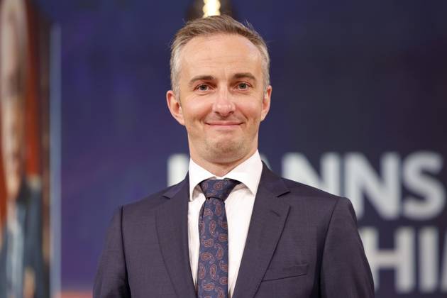 Jan Böhmermann bei der Verleihung des Hanns-Joachim-Friedrichs-Preises 2021 im WDR Funkhaus. Köln, 04.11.2021