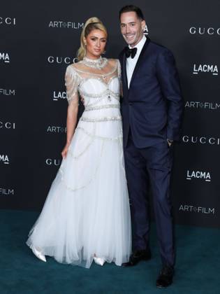 10th Annual LACMA Art + Film Gala 2021 Paris Hilton and fiancÃ Carter Reum arrive at the 10th Annual LACMA Art + Film Gala 2021 held at the Los Angeles County Museum of Art on November 6, 2021 in Los Angeles, California, United States. Los Angeles California United States  Copyright: xImagexPressxAgencyx collin-10thannu211106_np9To