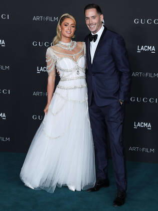 10th Annual LACMA Art + Film Gala 2021 Paris Hilton and fiancÃ Carter Reum arrive at the 10th Annual LACMA Art + Film Gala 2021 held at the Los Angeles County Museum of Art on November 6, 2021 in Los Angeles, California, United States. Los Angeles California United States  Copyright: xImagexPressxAgencyx collin-10thannu211106_npQ02
