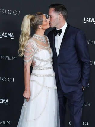 10th Annual LACMA Art + Film Gala 2021 Paris Hilton and fiancÃ Carter Reum arrive at the 10th Annual LACMA Art + Film Gala 2021 held at the Los Angeles County Museum of Art on November 6, 2021 in Los Angeles, California, United States. Los Angeles California United States  Copyright: xImagexPressxAgencyx collin-10thannu211106_np1w4
