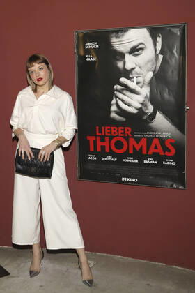 Jella Haase bei der Preview des Kinofilms Lieber Thomas im Zeise Kino. Hamburg, 10.11.2021
