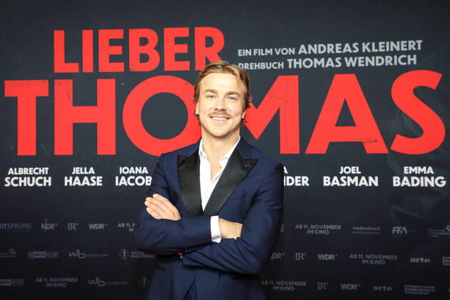 Premiere Lieber Thomas im Kino international Albrecht Schuch Premiere Lieber Thomas im Kino international in Berlin Copyright: xEventpressxSDx