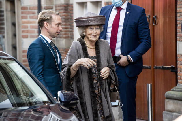 24-11-2021 Beton Princess Beatrix attend the Jantje Beton Award, a prize for the most play-friendly city, in Culemborg. Â  Copyright: xPPEx