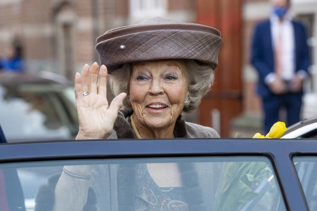 24-11-2021 Beton Princess Beatrix attend the Jantje Beton Award, a prize for the most play-friendly city, in Culemborg. Â  Copyright: xPPEx