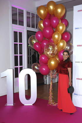 Nandini Mitra bei der 10. Verleihung des EMOTION Award 2021 im Curio Haus. Hamburg, 26.11.2021
