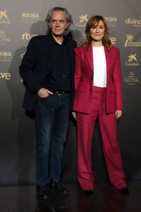 Actors Jose Coronado and Nathalie Poza at photocall for the 36th Goya Awards finalist nominations ceremony in Madrid on Monday, 29 November 2021 Cordon Press
