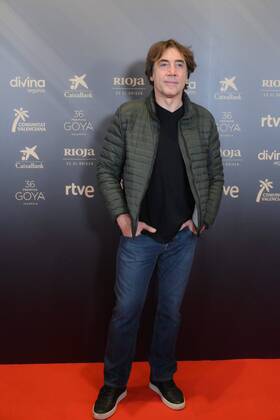 Javier Bardem at photocall for the 36th Goya Awards finalist nominations ceremony in Madrid on Monday, 29 November 2021 Cordon Press