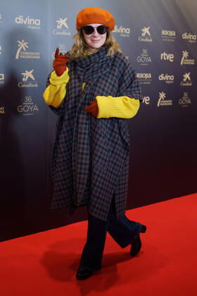 November 29, 2021, Madrid, Spain: The actress EMMA SUAREZ at the reading of the nominees for the 36th edition of the Goya Awards in Madrid, Spain. Madrid Spain - ZUMAs197 20211129_zaa_s197_036 Copyright: xAtilanoxGarciax