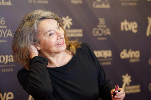 November 29, 2021, Madrid, Spain: Petra Martinez attends the reading of nominees from the 36th Goya Awards in Madrid. Madrid Spain - ZUMAs197 20211129_zaa_s197_010 Copyright: xAtilanoxGarciax