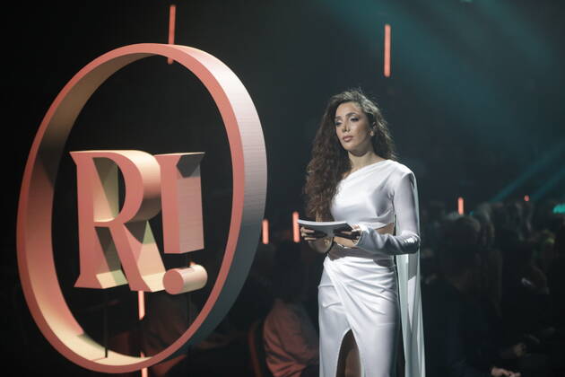 Presenter Gina Dirawi at the 2021 Right Livelihood Award ceremony at Cirkus, in Stockholm, Sweden on December 01, 2021 Stockholm Sweden x1037x,  Copyright: xSörenxAnderssonx xTTx SWEDEN RIGHT LIVELIHOOD AWARD