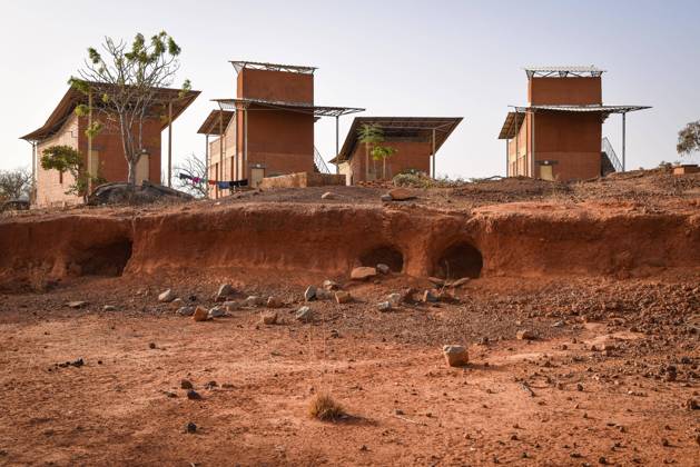 Visit to the elementary school of Gando in the urban commune of Tenkodogo, a project of the Burkinabe architect Diebedo Francis Kere, on February 26, 2021. NicolasxRemenex xLexPictorium LePictorium_0257549
