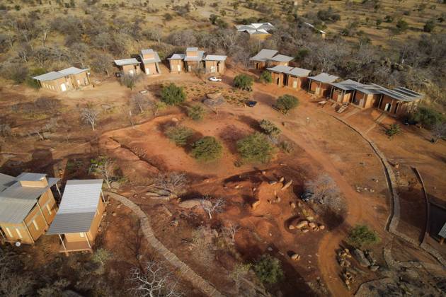 Visit to the elementary school of Gando in the urban commune of Tenkodogo, a project of the Burkinabe architect Diebedo Francis Kere, on February 26, 2021. NicolasxRemenex xLexPictorium LePictorium_0257557