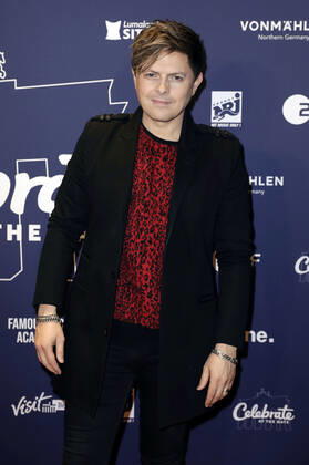 Michael Patrick Kelly in der Silvestershow Celebrate at the Gate - Willkommen 2022 am Brandenburger Tor. Berlin, 31.12.2021