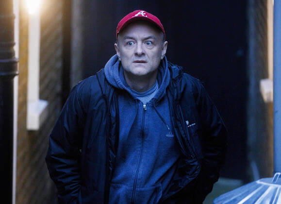 Bilder des Jahres 2022, News 01 Januar News Themen der Woche KW03 . 19 01 2022. London, United Kingdom. Former Special adviser to Boris Johnson outside his House. He will give evidence to Sue Gray who is investigating a series of alleged parties at Number 10 Downing Street. Dominic Cummings.  xMarkxThomasx xi-Imagesx IIM-23018-0014