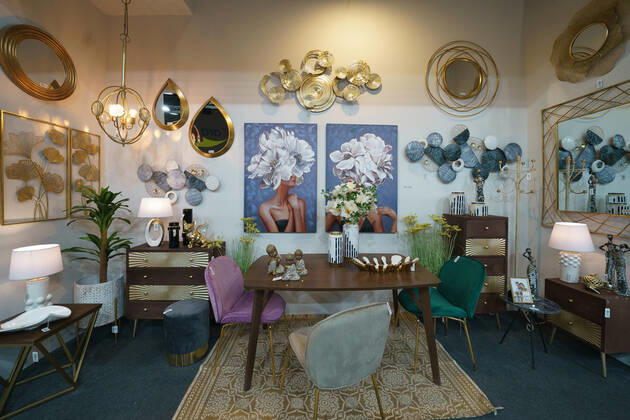 INTERGIFT 2022 - International Decoration Exhibition Decorative elements are shown at the INTERGIFT 2022 International Decoration Exhibition at Ifema in Madrid. February 4, 2022 in Madrid, Spain Madrid Spain  Copyright: xOscarxGonzalezx originalFilename: gonzalez-notitle220204_np76G.jpg