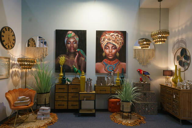 INTERGIFT 2022 - International Decoration Exhibition Decorative elements are shown at the INTERGIFT 2022 International Decoration Exhibition at Ifema in Madrid. February 4, 2022 in Madrid, Spain Madrid Spain  Copyright: xOscarxGonzalezx originalFilename: gonzalez-notitle220204_nponm.jpg