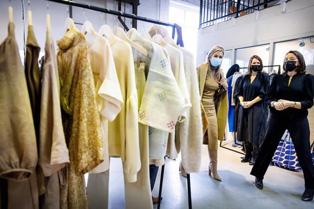 Bilder des Jahres 2022, Entertainment 02 Februar Entertainment Themen der Woche KW06 Entertainment Bilder des Tages 08-02-2022 Breda Queen Maxima, member of the Dutch Entrepreneurship Committee, visited entrepreneurs in Breda. Â  Copyright: xPPEx