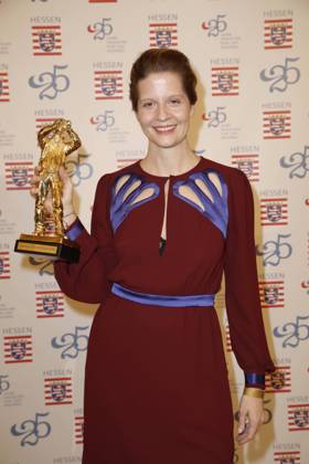 Sonja Heiss Preisträgerin Bestes Regie 25. HESSISCHER FILM-UND KINOPREIS 2014 am 10. Oktober 2014 in der Alten Oper in Frankfurt