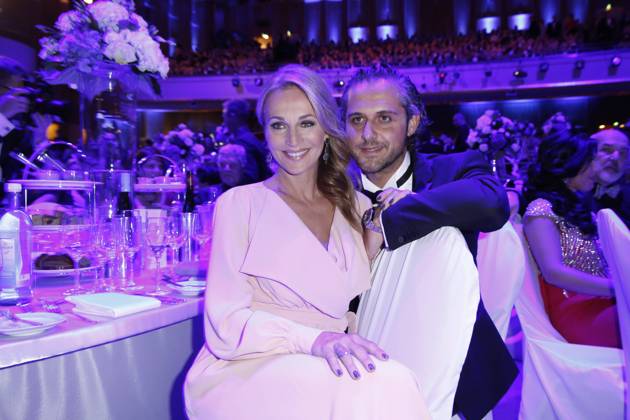 Caroline Beil mit Philipp Sattler 21. Leipziger Opernball unter dem Motto Shalom Israel am 31. Oktober 2015 in der Oper Leipzig Copyright: xVISTAPRESSx xLanaxYassi