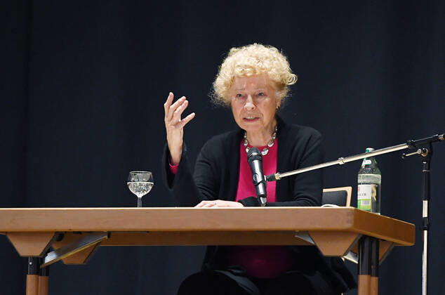 Bilder des Jahres 2022, Entertainment 03 März Entertainment Themen der Woche KW10 Entertainment Bilder des Tages Rottenburg (Kreis Tuebingen) 11.03.2022 Lesung von Prof. Dr. Gesine Schwan aus Ihrem Buch, Europa Versagt in der Rottenburger Zehntschauer